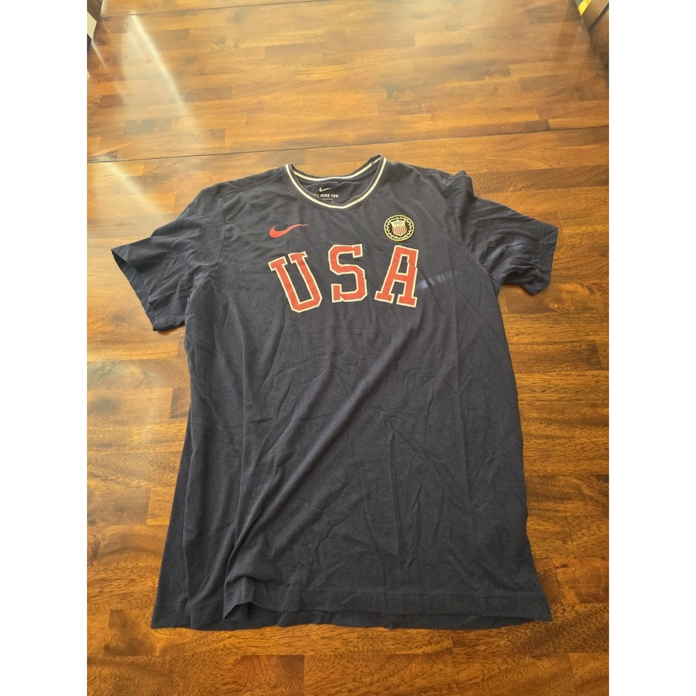 The Nike Tee Usa Shirt Large Stretchy Sku 93